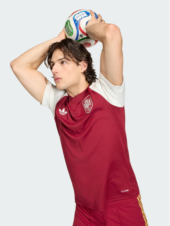 adidas adidas Koszulka techniczna 161715 Czerwony Slim Fit
