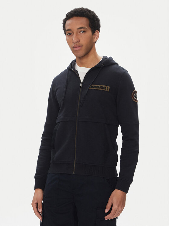 Aeronautica Militare Aeronautica Militare Bluză 251FE2013F585 Bleumarin Regular Fit