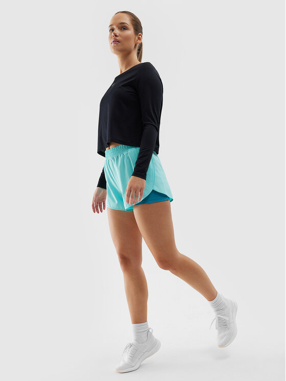 4F 4F Tehniline särk 4FWSS24TFLOF218 Must Regular Fit