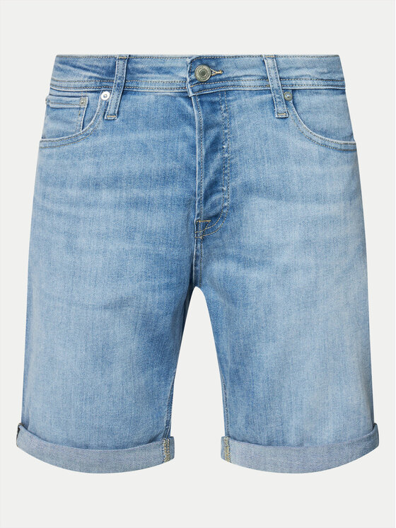 Jack&Jones Jack&Jones 2er-Set Jeansshorts Rick 12257109 Bunt Regular Fit