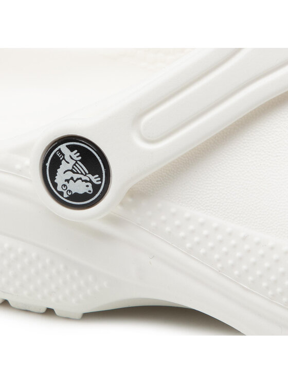 Crocs Crocs Παντόφλες Classic Clog K 206991 Λευκό