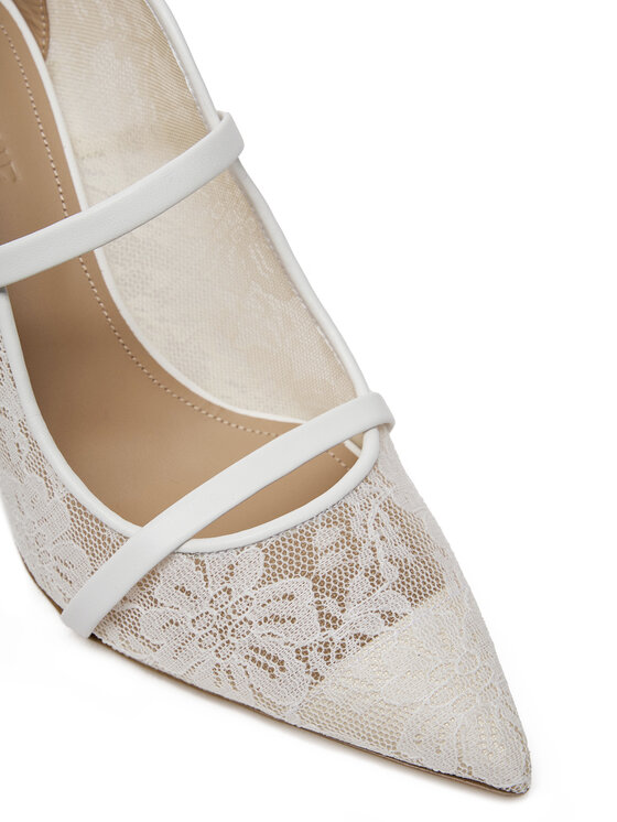 MALONE SOULIERS MALONE SOULIERS Şlapi Maureen 85-269 Alb