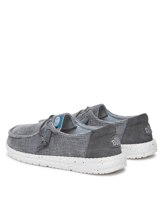 Hey Dude Hey Dude Scarpe basse Wendy Wave Corduroy 40195-025 Grigio