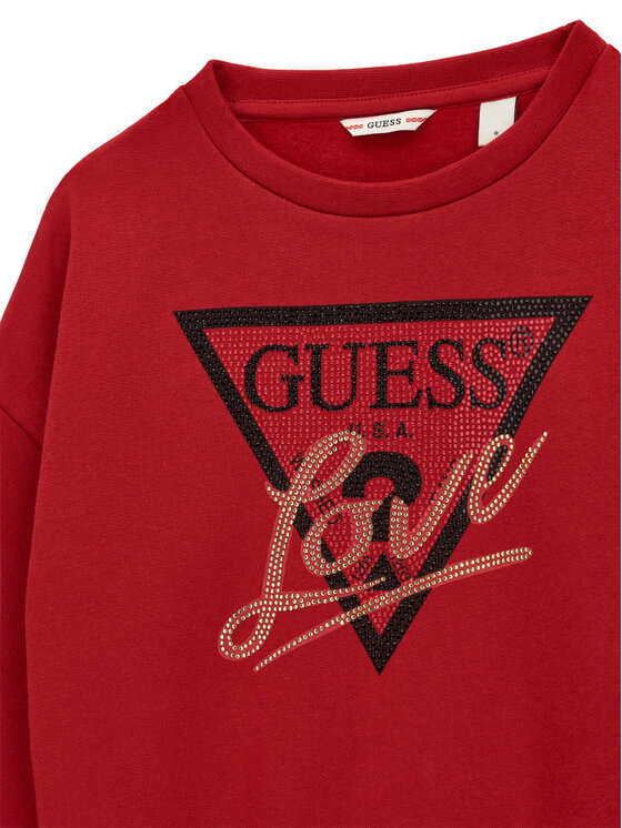 Guess Guess Світшот J6BQ20 K8007 Червоний Regular Fit