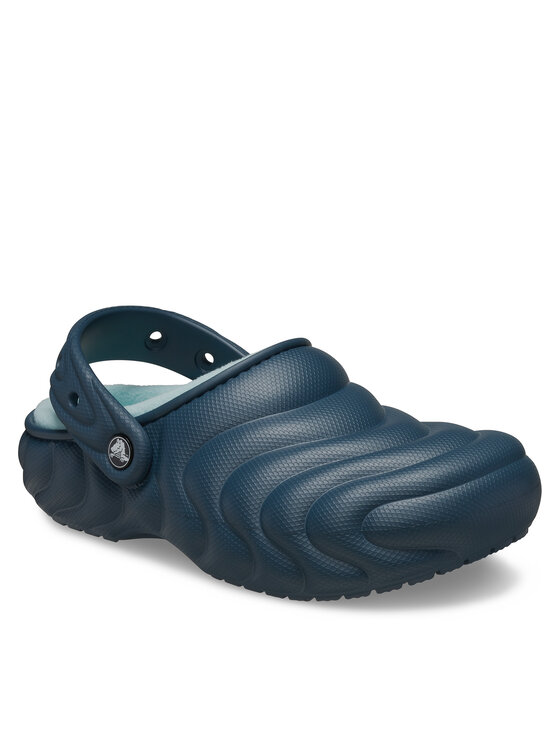 Crocs Crocs Şlapi Classic Lined Overpuff Clog 210059 Albastru