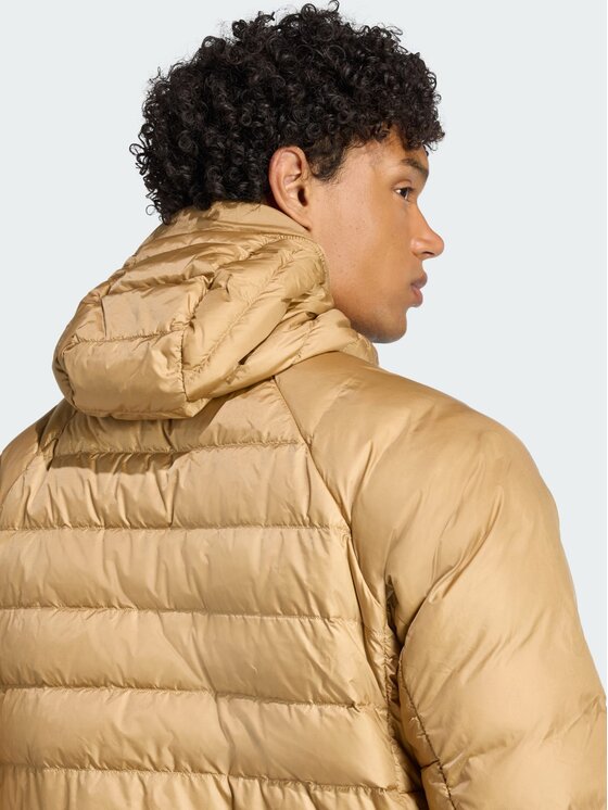 adidas adidas Kurtka puchowa Terrex Xperior Brązowy Regular Fit