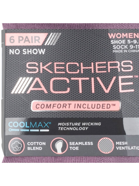 Skechers Skechers Skarpety krótkie S114230-AST Kolorowy