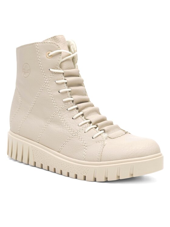 Rieker Rieker Šnurovacia obuv Y3420-61 Béžová