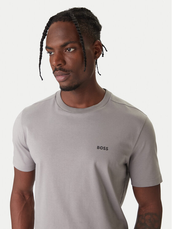 BOSS BOSS Тишърт Tee 50506373 Сив Regular Fit