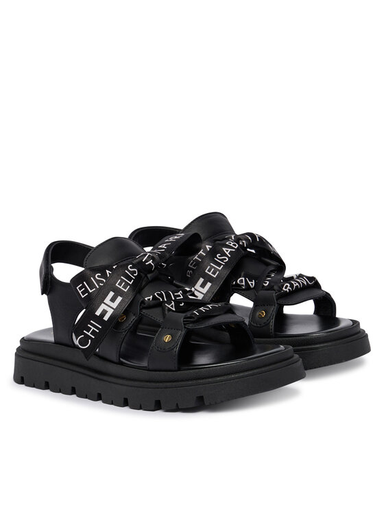 Elisabetta Franchi Elisabetta Franchi Sandale F4A2-E0588-1733999-D Crna