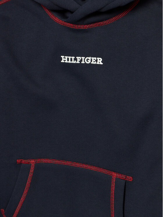 Tommy Hilfiger Tommy Hilfiger Суитшърт Monotype KB0KB09051 Тъмносин Regular Fit