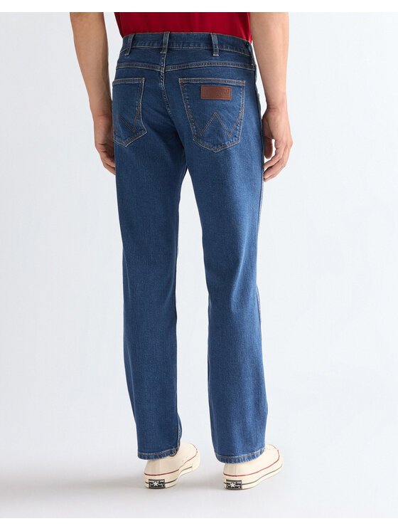 Wrangler Wrangler Jeansy GREENSBORO Niebieski Straight Leg