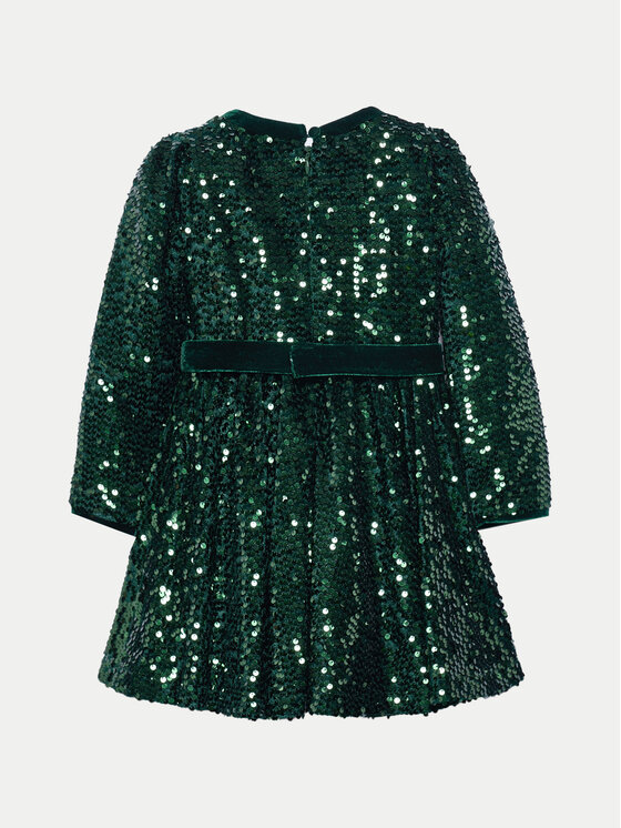 Abel & Lula Abel & Lula Rochie elegantă 5528 Verde Regular Fit