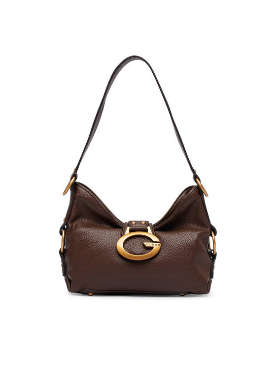Guess Guess Дамска чанта Camden Mini HWBB93 08720 Кафяв