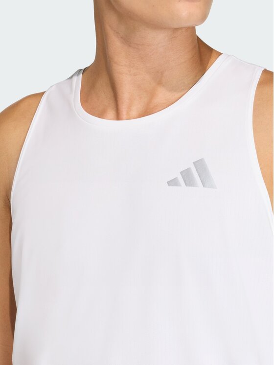 adidas adidas Tank top 158739 Biały Regular Fit