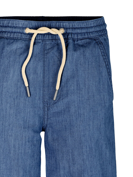 Calvin Klein Jeans Calvin Klein Jeans Bavlnené šortky IB0IB02423 Modrá Regular Fit