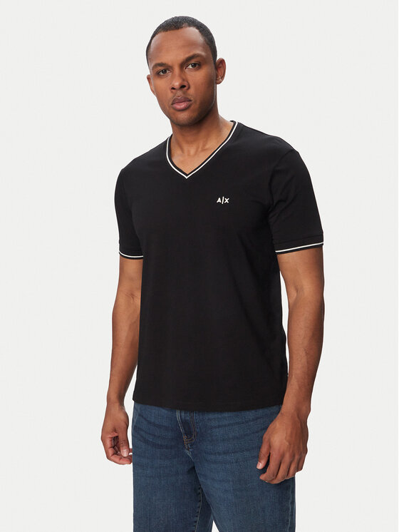 Armani Exchange Armani Exchange Футболка XM002512 AF10358 UC001 Чорний Regular Fit