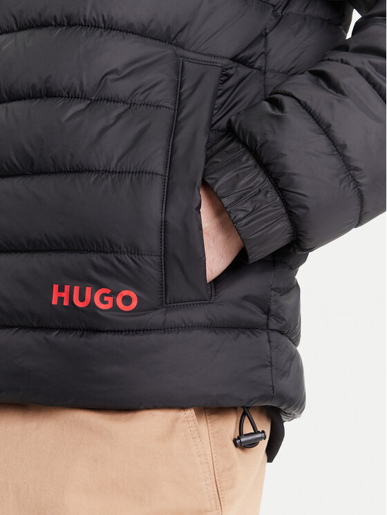 HUGO HUGO Bunda pro přechodné období 50544999 Černá Regular Fit