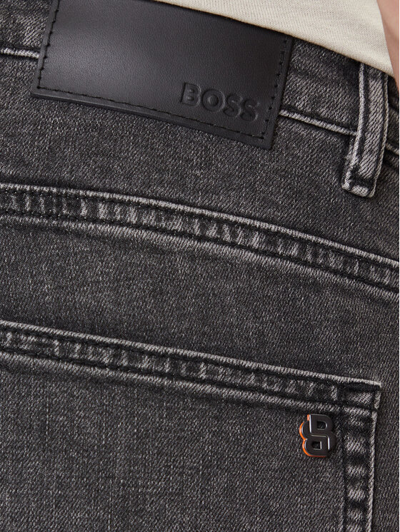 BOSS BOSS Jeans hlače Delaware Bo 50544635 Siva Slim Fit