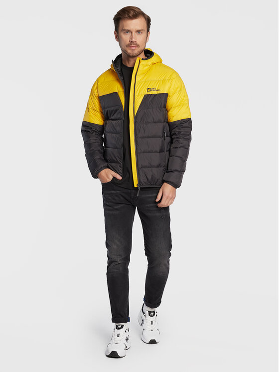 Jack Wolfskin Jack Wolfskin Пухено яке Dna Tundra 1206612 Жълт Regular Fit