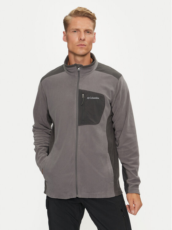 Columbia Columbia Fleecejacke Klamath Range™ 2013604 Grau Regular Fit
