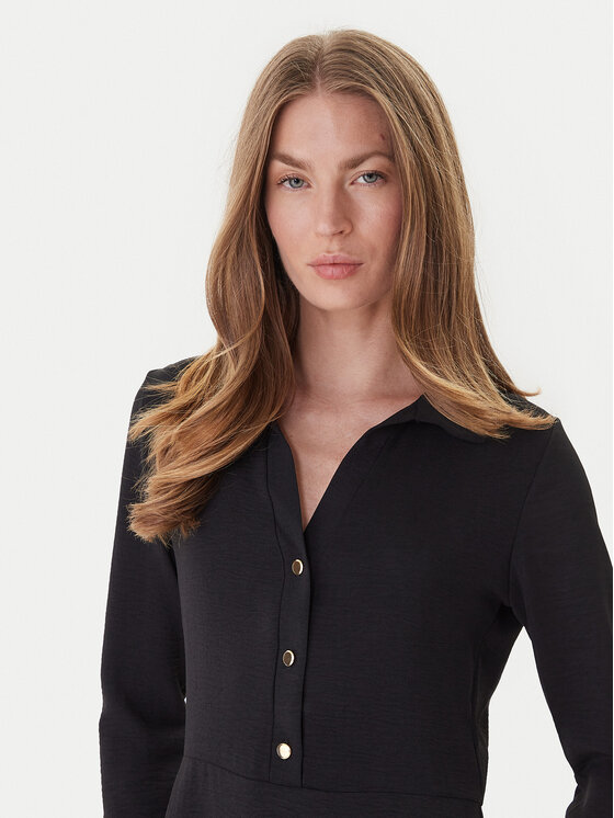 Morgan Morgan Vestito chemisier 251-RBREST Nero Regular Fit