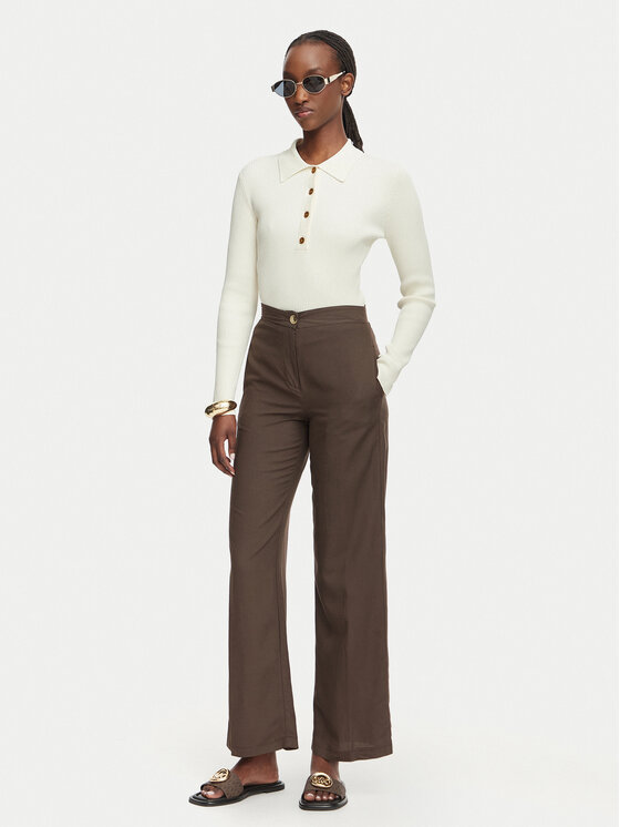MICHAEL Michael Kors MICHAEL Michael Kors Светр MR661ER5ZV Кремовий Slim Fit