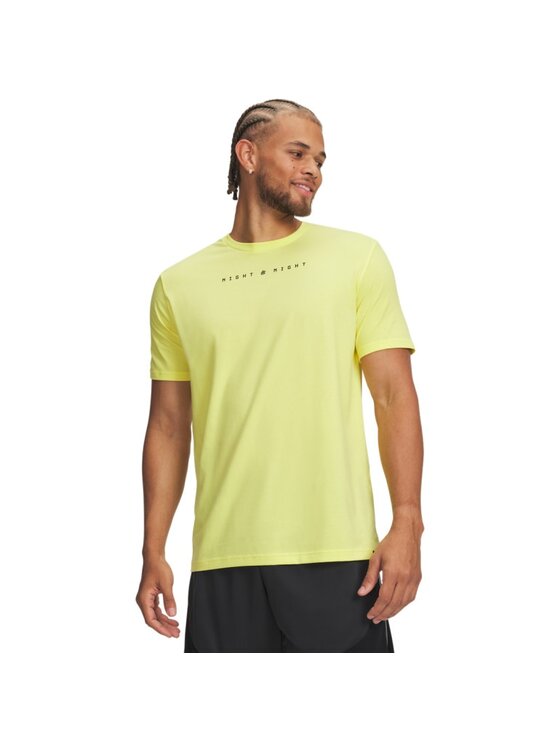 Under Armour Under Armour T-Shirt 6009783 Żółty Regular Fit
