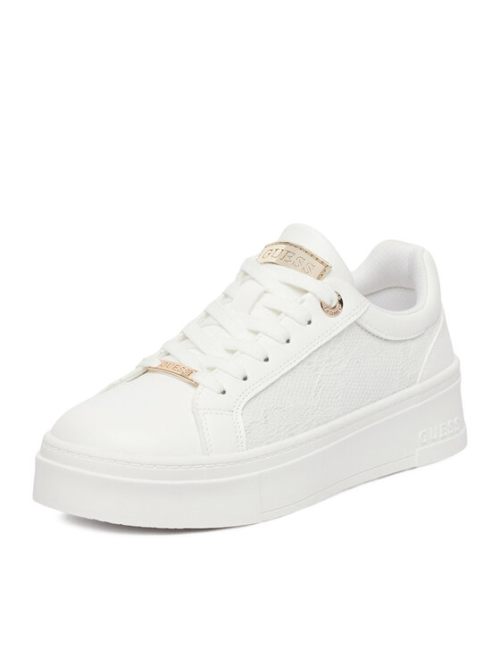 Guess Guess Sneakersy CEO-AVO-357-018-1 Biały