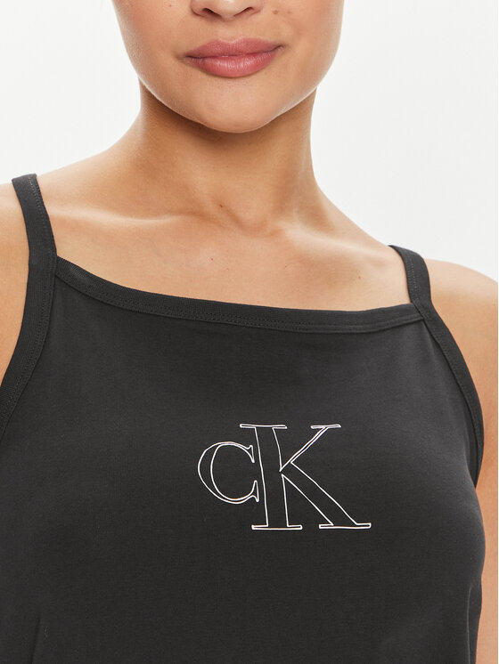 Calvin Klein Jeans Calvin Klein Jeans Nyári ruha J20J223528 Fekete Regular Fit