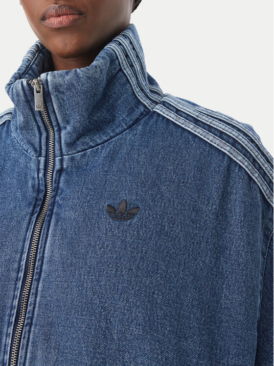 adidas adidas Джинсова куртка Firebird Jacket KT4232 Голубий Regular Fit