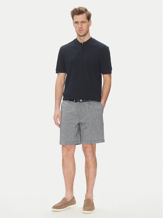 BOSS BOSS Polo H-Pratt 120 50536794 Granatowy Regular Fit