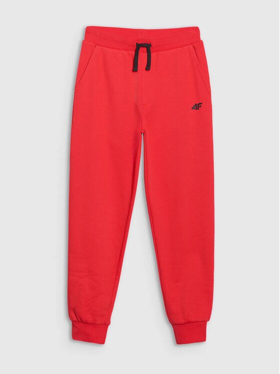 4F 4F Παντελόνι φόρμας 4FJWMM00TTROM0811-70S Πορτοκαλί Regular Fit