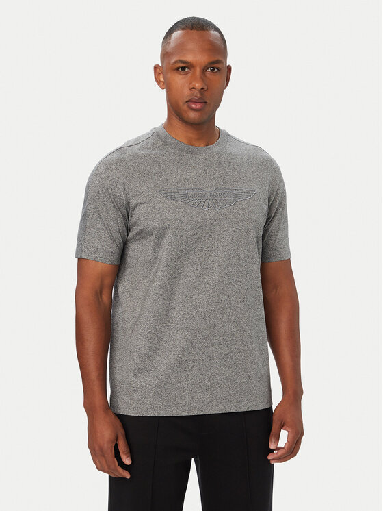BOSS BOSS T-Shirt BOSS x ASTON MARTIN C-Taut 180 50565042 Grau Regular Fit