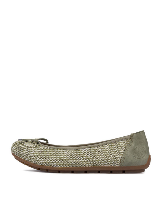 Rieker Rieker Baleriny CEO-43850-52 Zielony