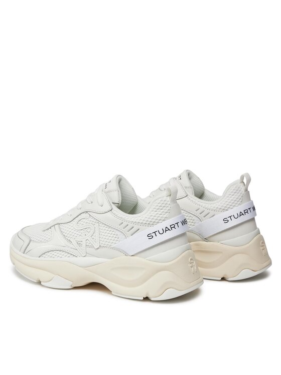 Stuart Weitzman Stuart Weitzman Αθλητικά Trainer SH318 Λευκό