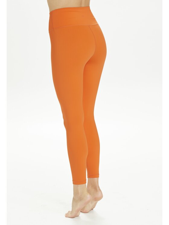 Athlecia Athlecia Legginsy Gaby Pomarańczowy Fitted Fit