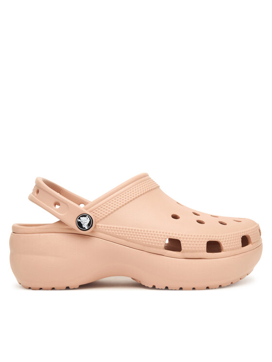 Crocs Crocs Pantoletten Classic Platform Clog 206750 Beige