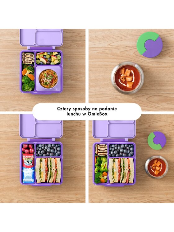 Omie Omie Lunchbox OmieBox Fioletowy