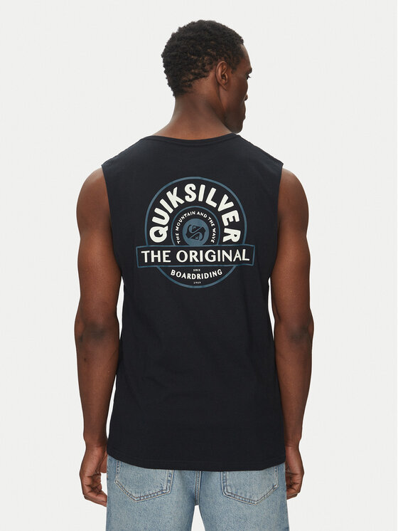 Quiksilver Quiksilver Tank top EQYZT08029 Crna Relaxed Fit