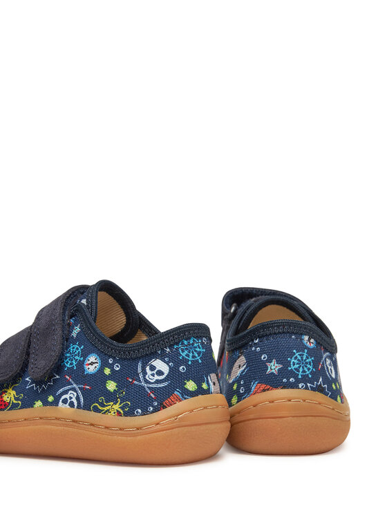 Froddo Froddo Pantofole Barefoot Canvas G1700379-29 M Blu scuro