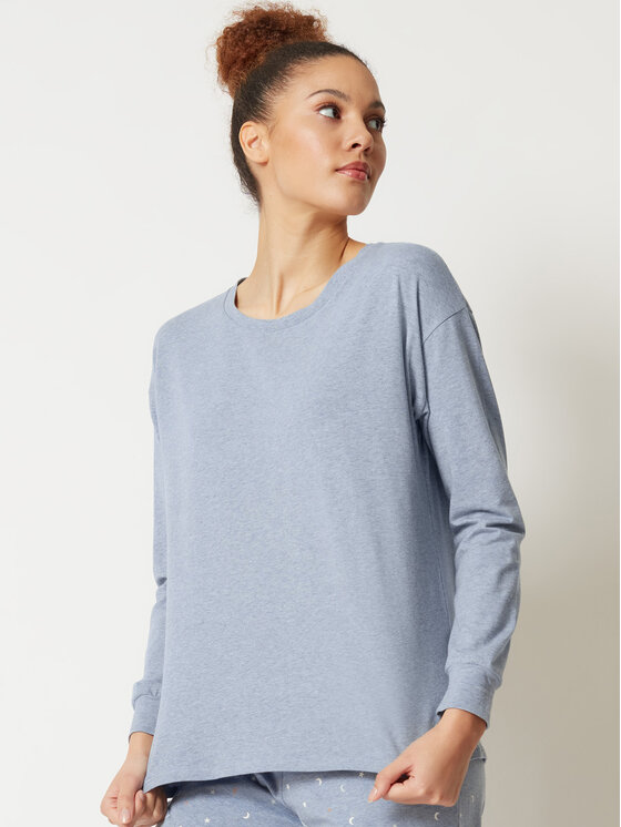 Skiny Skiny T-Shirt 80775 Niebieski Comfortable Fit