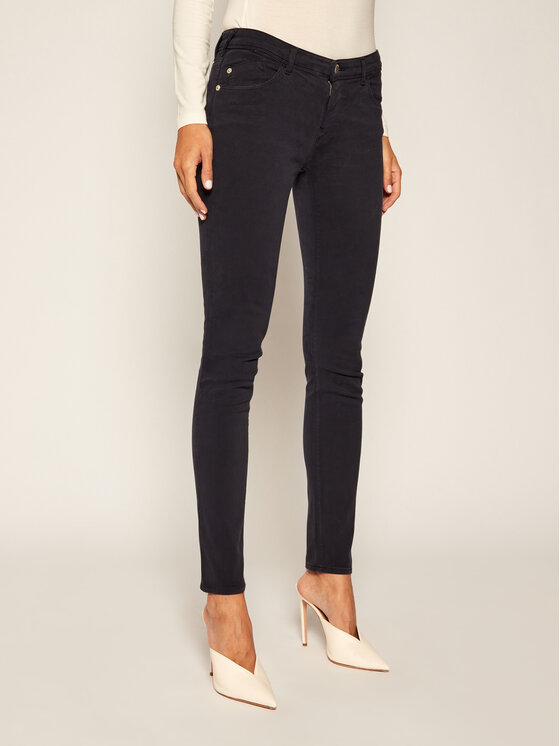 Emporio Armani Jeans hlače 6G2J28 2N74Z 0927 Mornarsko modra Skinny Fit