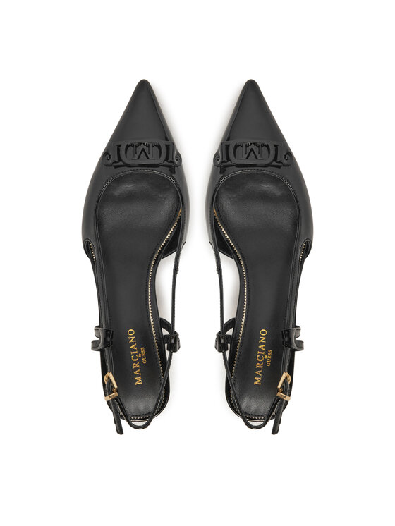 Marciano Guess Marciano Guess Pantofi cu toc subțire 5RGZ15 7287A Negru