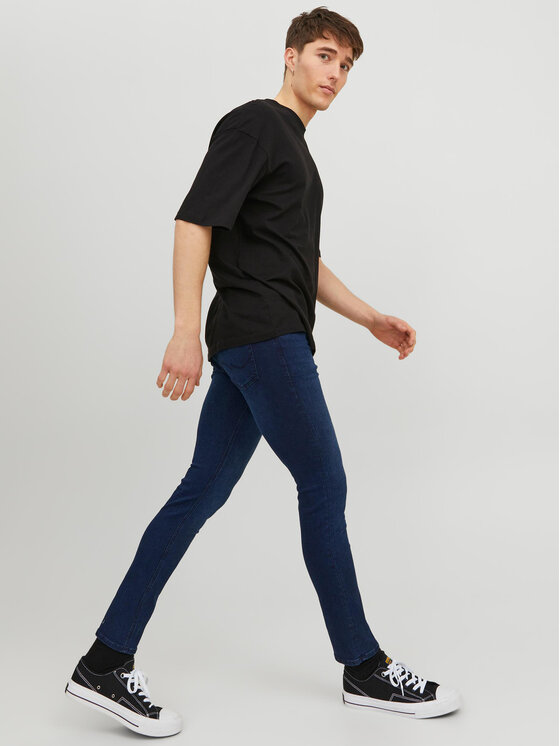 Jack&Jones Jack&Jones Дънки Glenn 12237358 Тъмносин Slim Fit