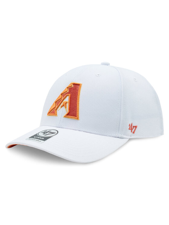 47 Brand Šilterica MLB Arizona Diamondbacks World Series Sure Shot Snapback '47 MVP BCWS-SUMVP29WBP-WH01 Bijela