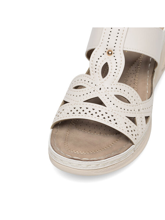 Clara Barson Clara Barson Pantoletten WYL0510-28 Beige