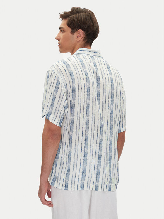 Emporio Armani Emporio Armani Särk EM000593 AF12351 F0027 Sinine Regular Fit