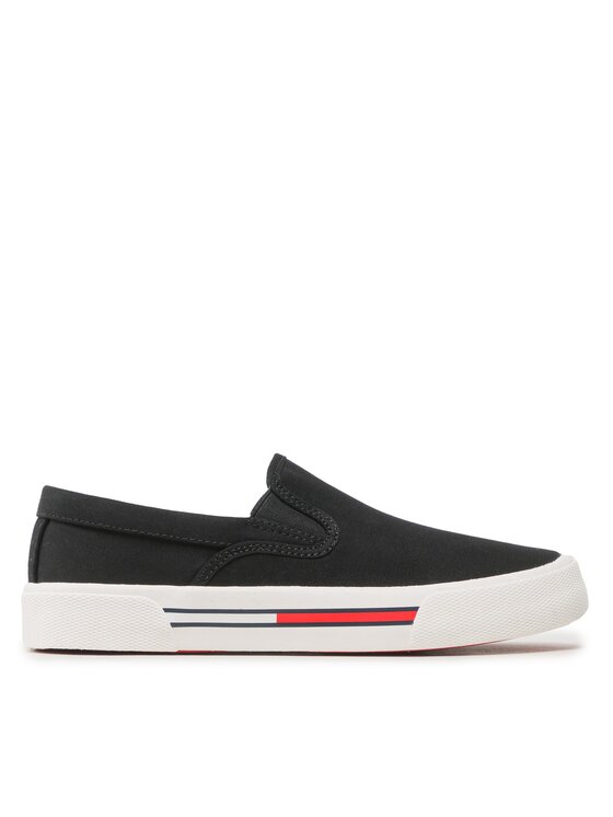 Tommy Jeans Tenisice Slip On EN0EN02088 Crna