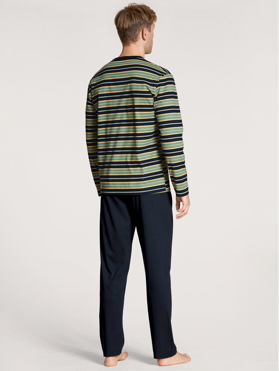 Calida Calida Piżama 43284 Czarny Comfortable Fit